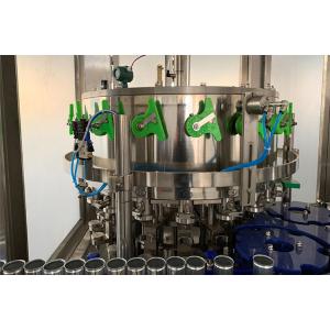 Automatic Electric Rising Filling Screwing Monoblock Bottling Machine