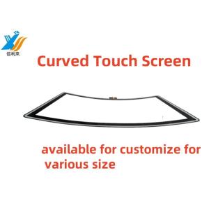32 Inch Curved Touch Screen Panel Multi touch PCAP touch screen waterproof