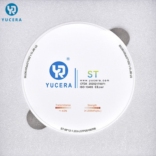 Buy Dental Instrument 1530℃ Super Translucent Zirconia Blocks at wholesale prices