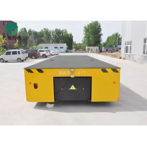 Assembly Line Boiler Plant 20t Transfer Battery Trackless Flat Car