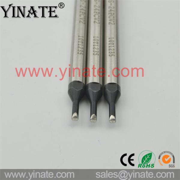 Long Life DS-24PCZ12-BZ / DCS-24PCV2 Apollo Seiko Soldering Tips for Apollo Seiko soldering robot Apollo Solder Tips