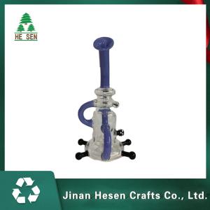 Round 400g Borosilicate 10.5 Inch Glass Water Bongs