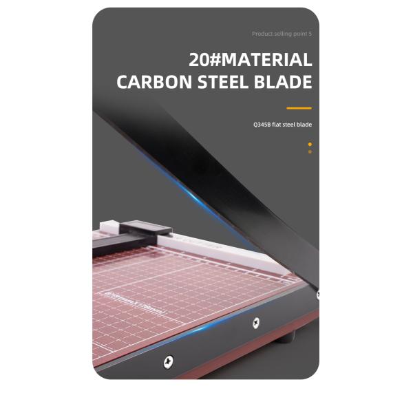 37Kg ZEQUAN A4 Guillotine Paper Trimmer for Office Photograph Cardboard Manual Paper Cutter