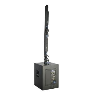 Wedding Column Loudspeakers Active Radio Broadcast Equipment , Column Speaker