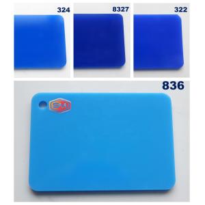 1220*2440m Transparent Colored Acrylic Sheet For Advertising & Decoration