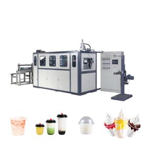 Quality Multifunctional PVC PE Plastic Thermoforming Machine For Cup Making for sale