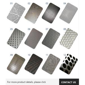 Versatile Perforated Stainless Steel Sheet For Construction Industrial