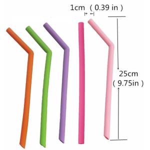 Eco Friendly Collapsible Silicone Drinking Cups With Straw Reusable Biodegradabl