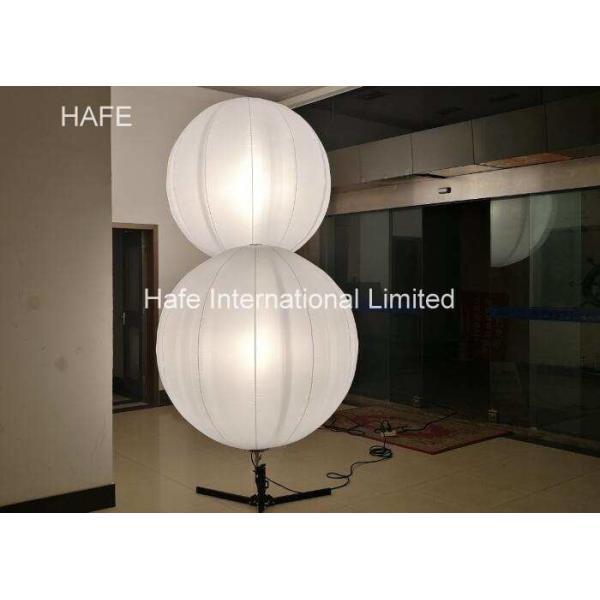 Outdoor Advertising Inflatables Halogen Lighting Standing Tripus Balloon With