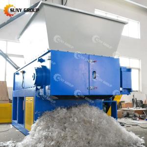 38kW Plastic Bottle Shredder Crusher Recycling Machine with Customizable Inlet