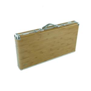 Packable Aluminum Picnic Folding Table 4 Separate Folding Stools