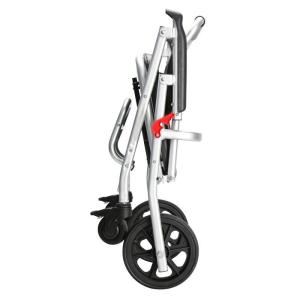 Mobility Toilet Chair Pregnant Women Aluminum Alloy Wheeled Commode Chair