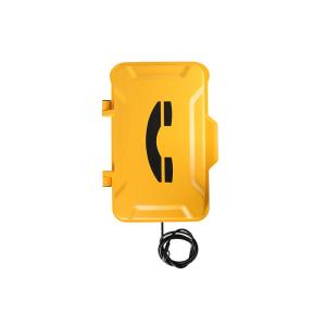 Public Industrial Analog Telephone Aluminum Alloy Material Free Dial 2 Years