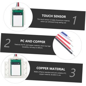 DC12V 5A 60W Smart Led Light For 1-6mm Mercury Mirror Manual Scanning Dimming