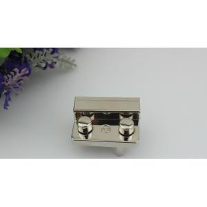 Handbag hardware suppliers wholesale light gold metal push lock