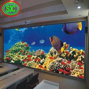 Rgb SMD2727 1000cd/sqm Stage Indoor Led Screen 250W/m2