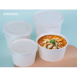 China PP Coating Safe Microwave Disposable Bowls 16oz With Lids on sale