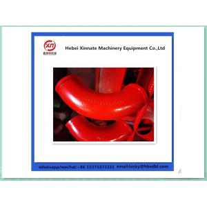 China R275x90D Cast Concrete Pump Elbow Single Wall Twin Wall 20# Concrete Pump Pipe Bend on sale