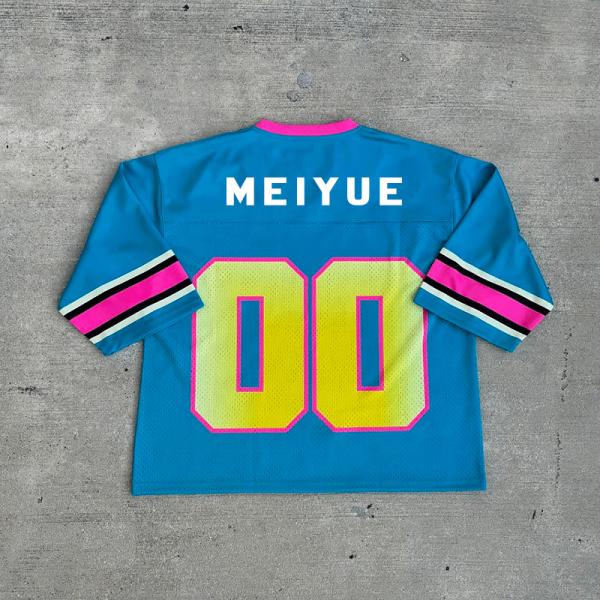 Custom Jersey T Shirt Logo Custom OEM Wholesale Drop Shoulder Basketball Sports Summer Oversized Mesh Jersey T-shirt for Men