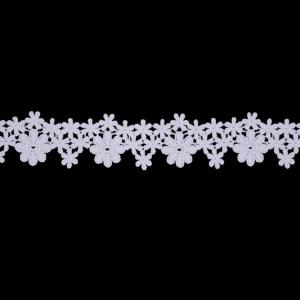 KJ20064 Daisy Chain 4.5cm Embroidery Lace Trim