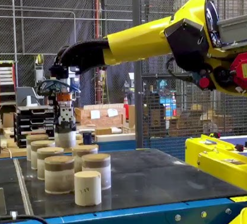 FANUC Industrial Payload 35kg Robotic Arm Machine Loading And Unloading