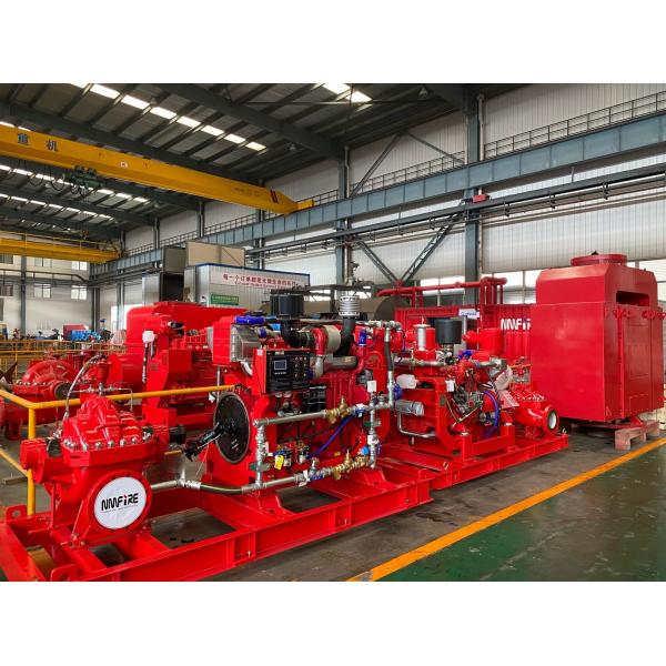 Buy NFPA20 2000GPM Diesel Engine Centrifugal UL FM Approved Fire Pumps at wholesale prices