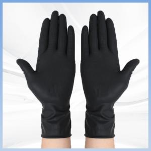 China Premium Chemical Resistant Latex Gloves Odorless Disposable Exam Gloves on sale