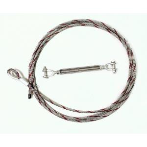 WLL 1000KG 0.5x6" Jaw Heavy Duty Turnbuckle