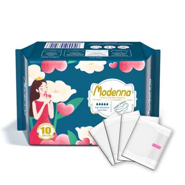 Female Anion Negative Ion Strip Pads Women Period Sanitary Pad Cotton