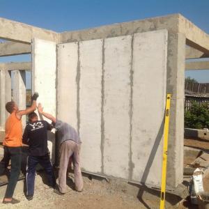 Insulated precast eps concrete cement sandwich wall panels