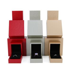 Customized Size Luxury Touch Cardboard Jewelry Packaging Box for Bracelet and