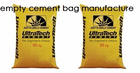 Buy Empty Woven PP Bags Valve 25KG 40KG 50KG Cement Sacks ISO4001 Approved at wholesale prices