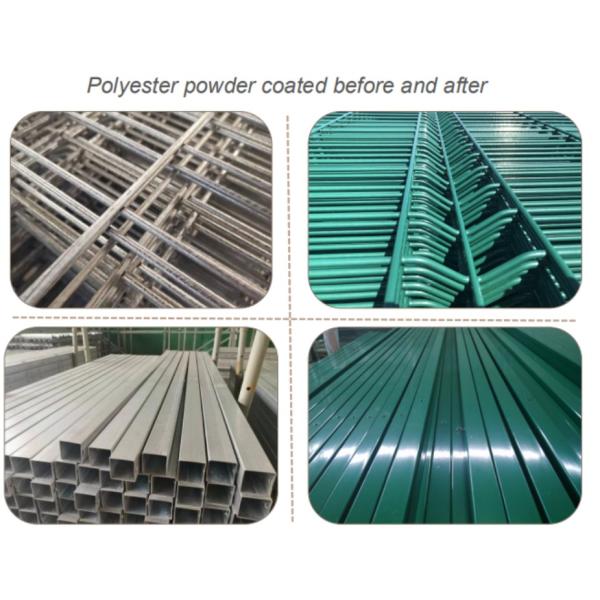 curved mesh fence panel