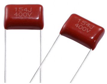 Buy Flameproof MKT Polyester MET Film Capacitor Fire Retardant Multipurpose at wholesale prices