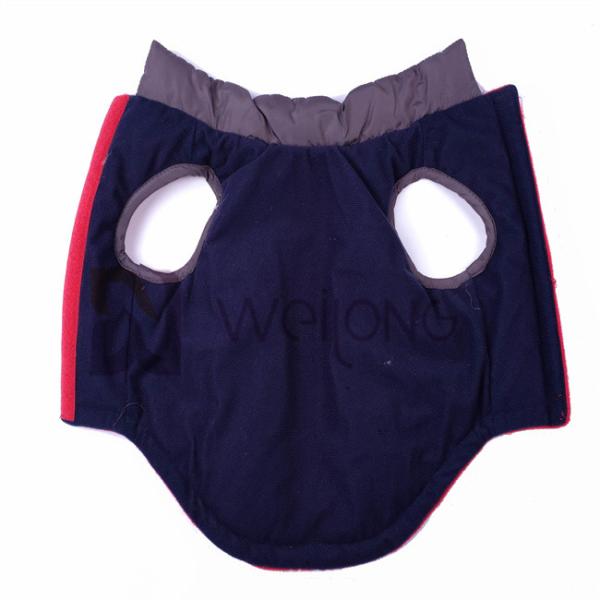 Polar Fleece Waterproof Windproof Turtleneck Pet Jacket Faux Zipper Dog Jacket