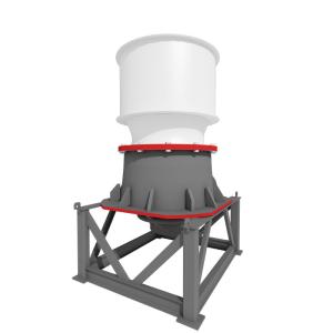 Quality Low Failure Rate Single Cylinder Cone Stone Crusher For Mine Crush for sale