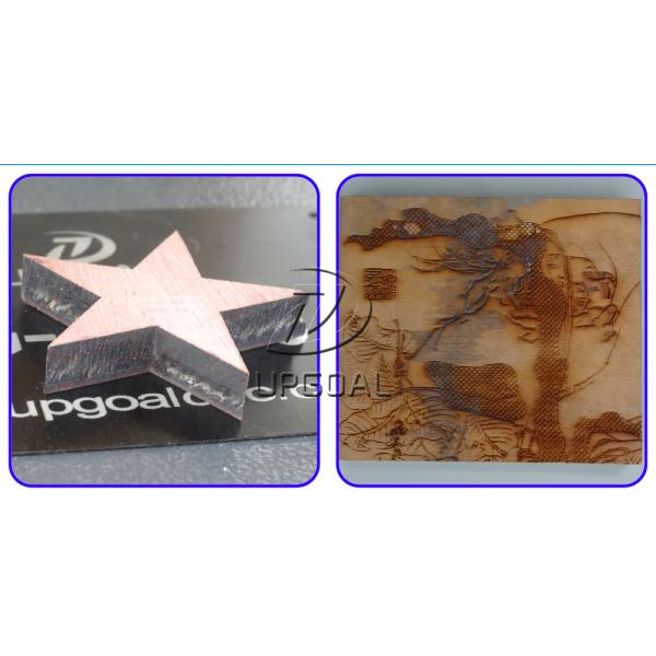 Small 60W Acrylic Leather MDF Co2 Laser Cutting Machine 500*400mm