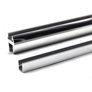 Shining Polishing Finish Aluminium Extrusion Profiles / Aluminum Profile For