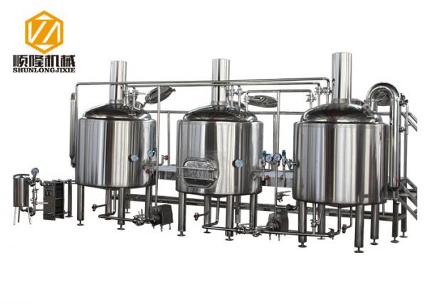 Buy stainless steel craft brewing equipment with bottling and capping machine at wholesale prices