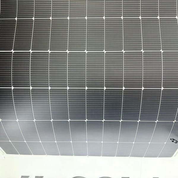 Home Transparent Flexible 580W Soft Solar Hybrid Inverter BIPV Module Photovolta