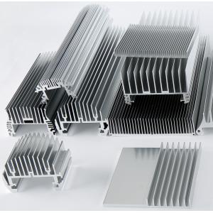 China Multifunctional Extrusion Aluminium Profiles  Louver And Heat Sink Use on sale