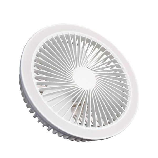 Buy 4 Speed Portable Camping Fan Outdoor Hanging Mini Ceiling Fans With LED Light Timing at wholesale prices
