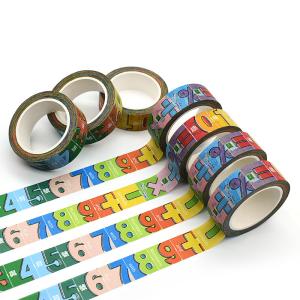 Width 20mm Japanese Washi Tape Sets For Notebook Planner