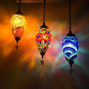 Bohemian chandelier Southeast Asian Cafe Restaurant Hotel Club Turkish