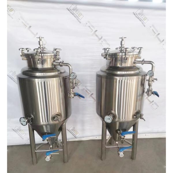 Fully Automated 100L Beer Fermenter Tanks for Alcohol Processing at Fermentation Site