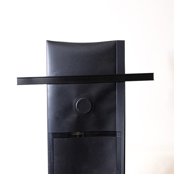 250g Black Side Gusset Foil Coffee Bag With Valve And Tin Tie