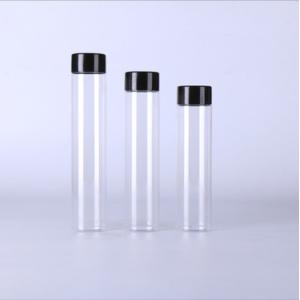 Cylinder 49mm 350ml Screw Cap Disposable Juice Bottles