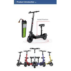 Customized Scooter Lithium Battery / 3.7V Li Ion Battery Pack