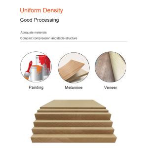 FSC Certified 4X8 Fibreboard Mdf Board in Vietnam 10mm 12mm 2.2mm 15mm 18mm 20mm