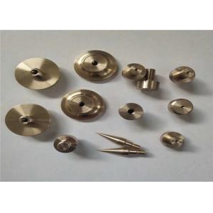 Power Coating Customized KTL CNC Turning Copper Machined Parts